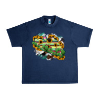 Navy Guerrero Map Urban Heavy Tee - RanaPortraitStore