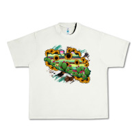 Pistachio Guerrero Map Urban Heavy Tee - RanaPortraitStore