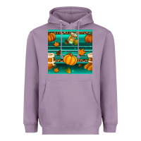 Lavender autumn seamless pattern Heavyweight Hoodie - BundleAndBundleShop