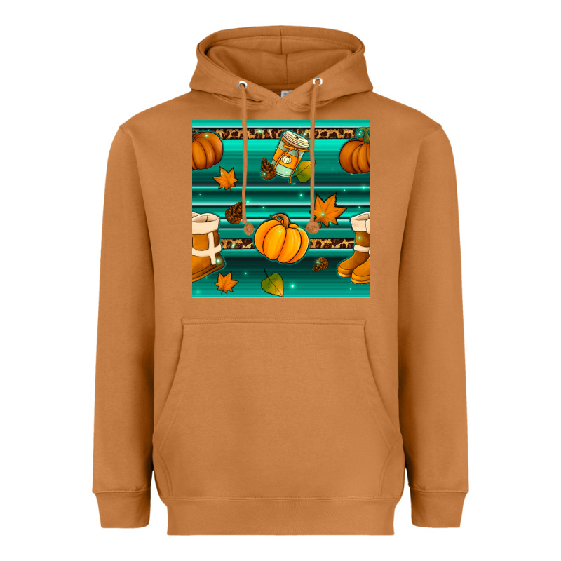 Autumn Seamless Pattern Heavyweight Hoodie by BundleAndBundleShop | Teevron