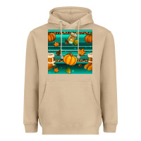 Mushroom autumn seamless pattern Heavyweight Hoodie - BundleAndBundleShop