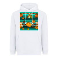 White autumn seamless pattern Heavyweight Hoodie - BundleAndBundleShop
