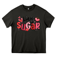 Asphalt hey sugar valentines day Heavy Core Tee - MaliasSmallBusiness