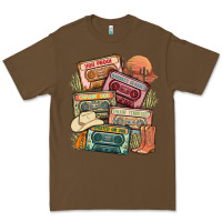 Cacao country cassette tapes Premium Tee - MaliasSmallBusiness