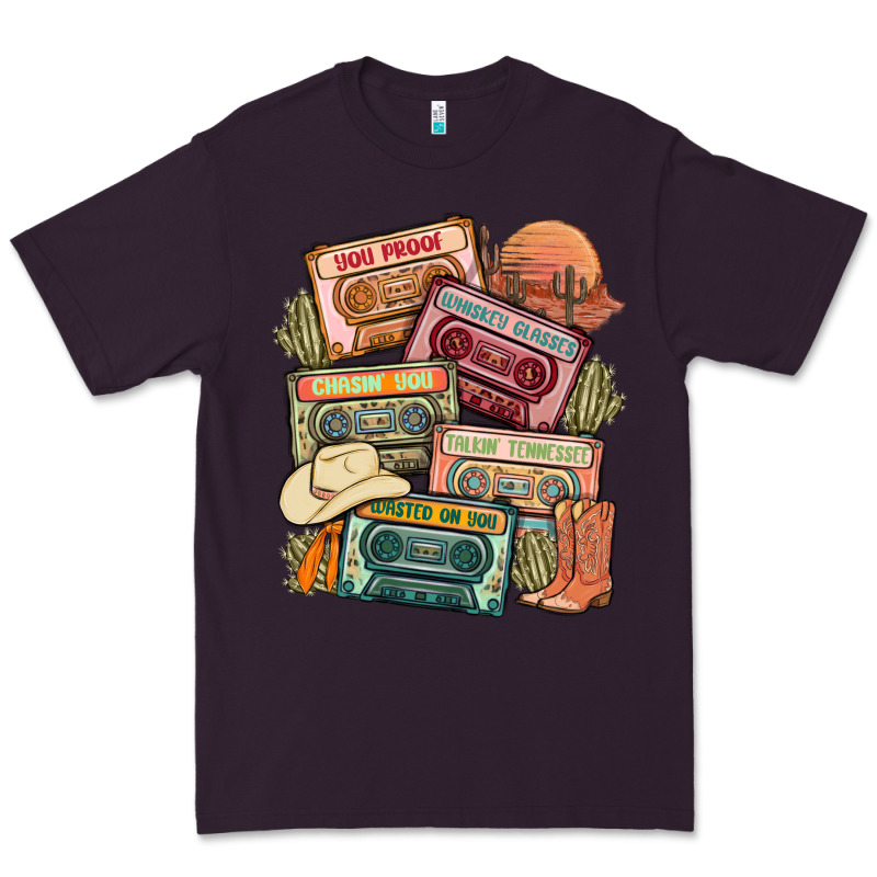 Country Cassette Tapes Premium Tee by MaliasSmallBusiness | Teevron