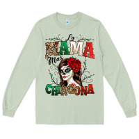 Matcha La Mama Mas Chingona Long Sleeve Tee - texasbilliewilder