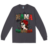 Smoke La Mama Mas Chingona Long Sleeve Tee - texasbilliewilder