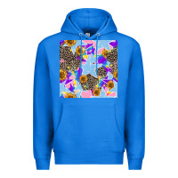True Royal stars and sunflowers seamless pattern Premium Hoodie - FaDigitalArtStudio