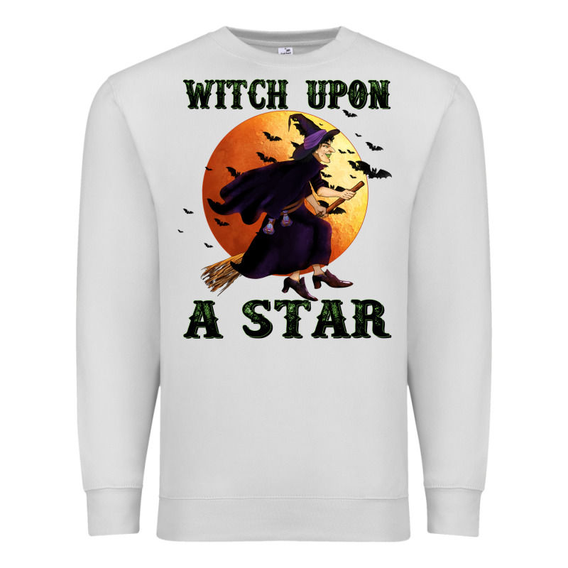 Witch Upon A Star Premium Sweatshirt by BundleAndBundleShop | Teevron