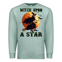 Seafoam witch upon a star Premium Sweatshirt - BundleAndBundleShop