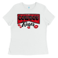 Cowboy Kisses Ladies Tee | Teevron