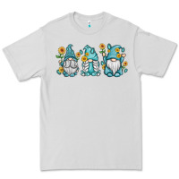Dove Grey sunflower gnomes Premium Tee - MaliasSmallBusiness