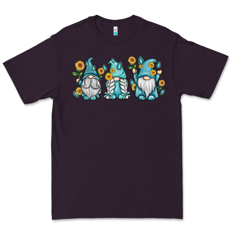 Sunflower Gnomes Premium Tee by MaliasSmallBusiness | Teevron