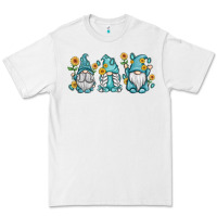 White sunflower gnomes Premium Tee - MaliasSmallBusiness