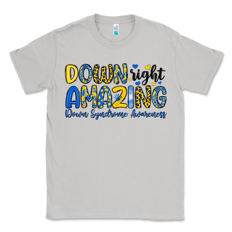 Down Right Amazing Down Syndrome Awareness Classic Tee by Artiststas | Teevron