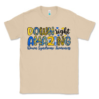 Mushroom down right amazing down syndrome awareness Classic Tee - Artiststas