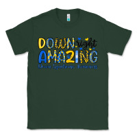 Sports Green down right amazing down syndrome awareness Classic Tee - Artiststas