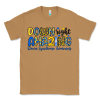 Toasted Coconut down right amazing down syndrome awareness Classic Tee - Artiststas