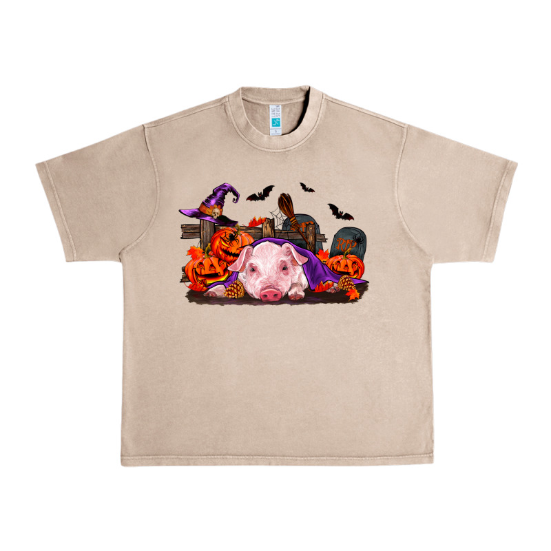 Halloween Baby Pig Urban Heavy Tee by RanaPortraitStore | Teevron