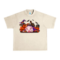 Sandshell Halloween Baby Pig Urban Heavy Tee - RanaPortraitStore