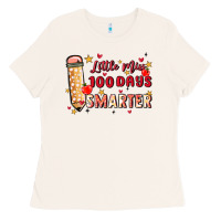 Bone little miss 100 days smarter Ladies Tee - MaliasSmallBusiness