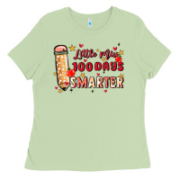 Matcha little miss 100 days smarter Ladies Tee - MaliasSmallBusiness