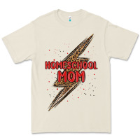 Bone homeschool mom lightning bolt Premium Tee - MaliasSmallBusiness