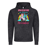 Vintage Black unicorns are born in november Vintage Hoodie - Jasminsmagicworld