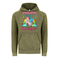 Vintage Olive unicorns are born in november Vintage Hoodie - Jasminsmagicworld