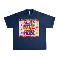 Navy don't hide your pride tumbler Urban Heavy Tee - JahusDesignShop