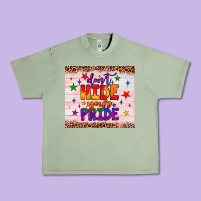 Don't Hide Your Pride Tumbler Urban Heavy Tee Designed By Jahusdesignshop