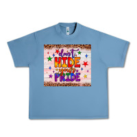 Pebble Blue don't hide your pride tumbler Urban Heavy Tee - JahusDesignShop