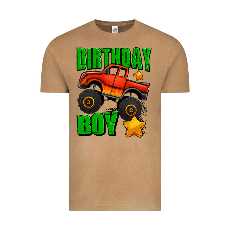 Birthday Boy Monster Truck Vintage Tee by Jasminsmagicworld | Teevron