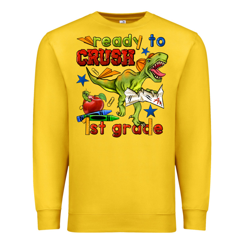 Ready To Crush 1st Grade Premium Sweatshirt by BundleAndBundleShop | Teevron