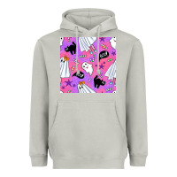 Moon Dust cute ghost halloween seamless pattern Heavyweight Hoodie - BundleAndBundleShop