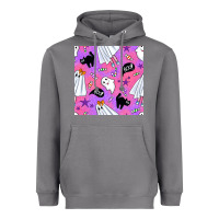 Storm cute ghost halloween seamless pattern Heavyweight Hoodie - BundleAndBundleShop