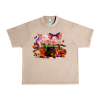 French Oak halloween pigs Urban Heavy Tee - RanaPortraitStore
