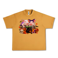 Peanut Butter halloween pigs Urban Heavy Tee - RanaPortraitStore