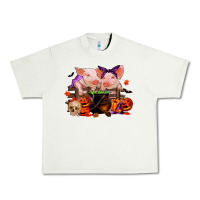 Pistachio halloween pigs Urban Heavy Tee - RanaPortraitStore