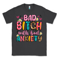 Smoke bad bitch with bad anxiety Classic Tee - Artiststas