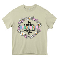 Mossy he has risen Heavy Core Tee - MaliasSmallBusiness