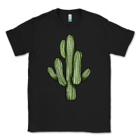 Black cactus Classic Tee - JahusDesignShop