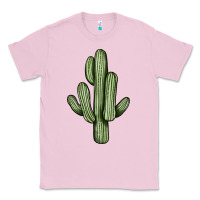 Bubblegum Pink cactus Classic Tee - JahusDesignShop