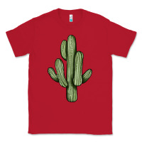 Red cactus Classic Tee - JahusDesignShop