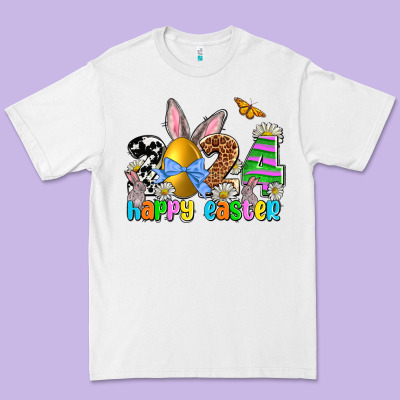 2024 Happy Easter Premium Tee Designed By Nancycooperartshop