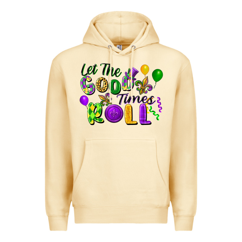 Let The Good Times Roll Premium Hoodie by FaDigitalArtStudio | Teevron