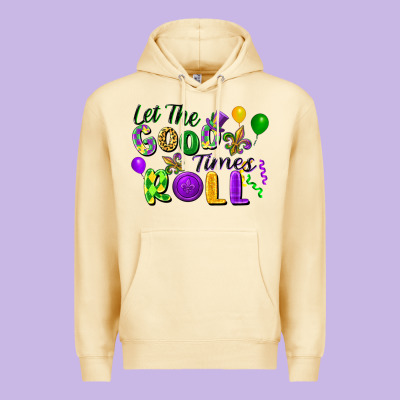 Let The Good Times Roll Premium Hoodie Designed By Fadigitalartstudio