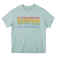 Arona to those accustomed to privilege Heavy Core Tee - MaliasSmallBusiness