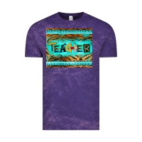 Cloud Purple teacher mousepad Vintage Tee - BarkalooDesign