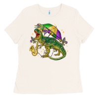 Bone mardi gras tree rex Ladies Tee - MaliasSmallBusiness